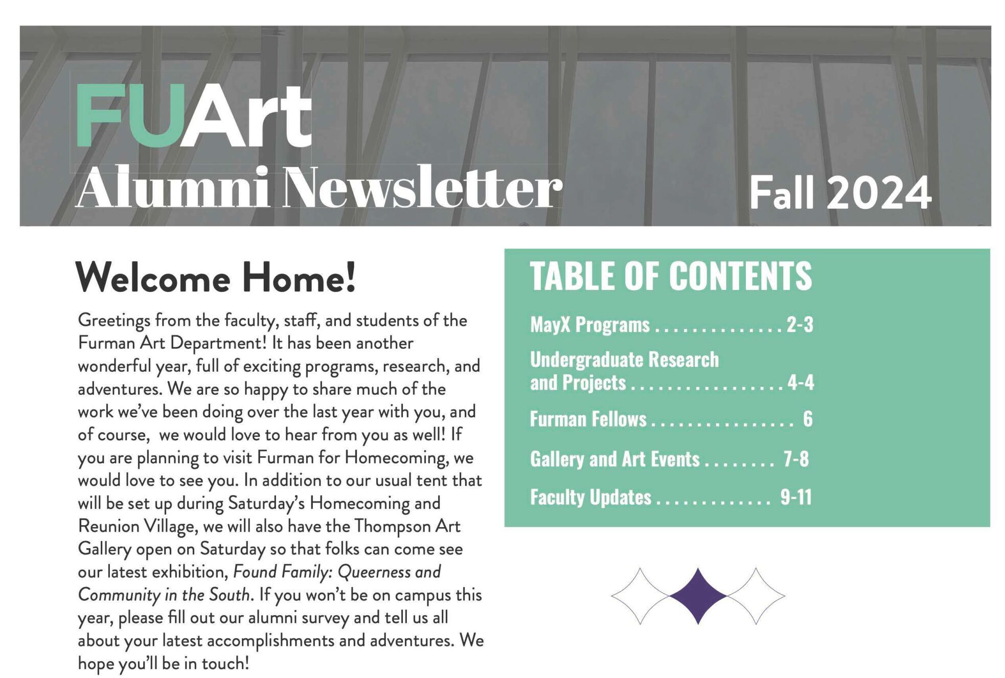 Art Alumni Newsletter 