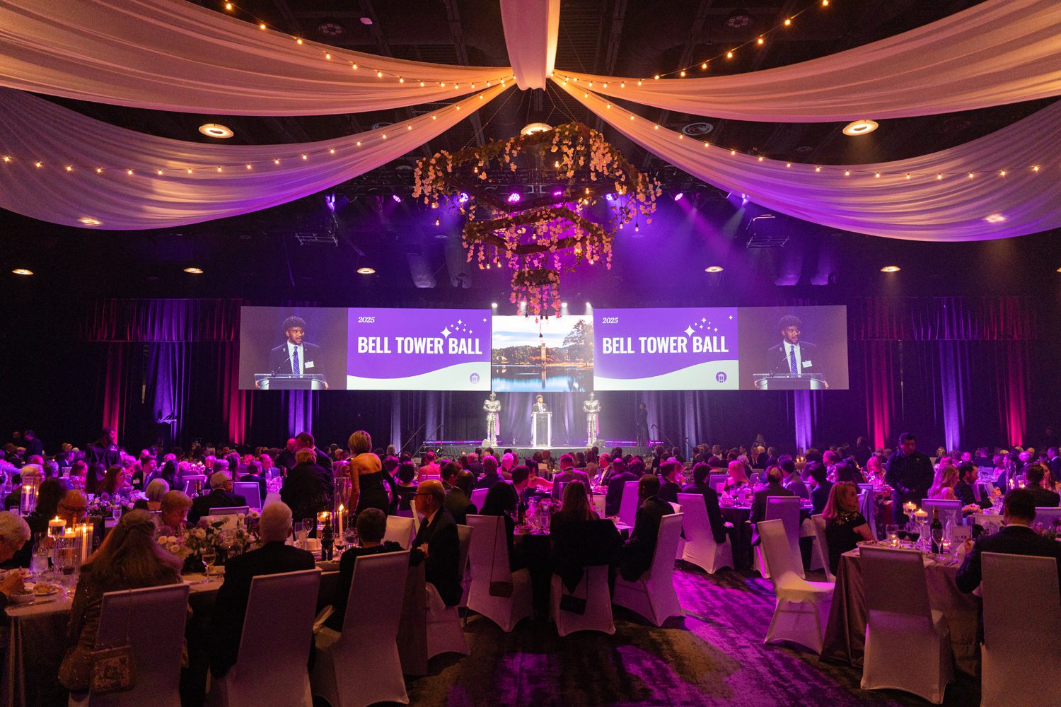 Furman celebrates award recipients at 2025 Bell Tower Ball