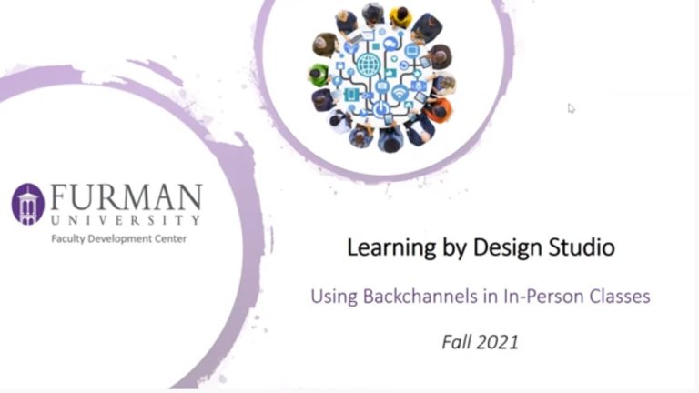 Learning By Design Studio Introduction Slide