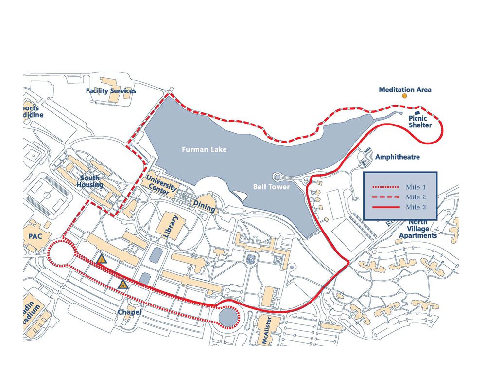Campus Map for 5K