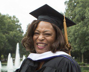 Flemming was awarded an Honorary Doctorate in Humanities this year 