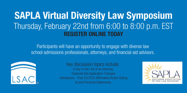 SAPLA diversity law symposium flyer