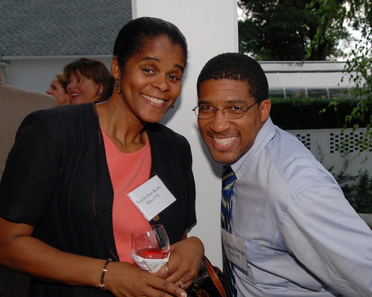 Kayla Lee-Kelly (Class VII) and Bradley Robinson (Class III)