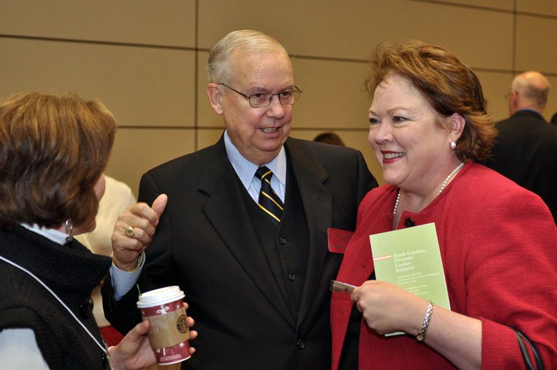 Calder Ehrmann with guests