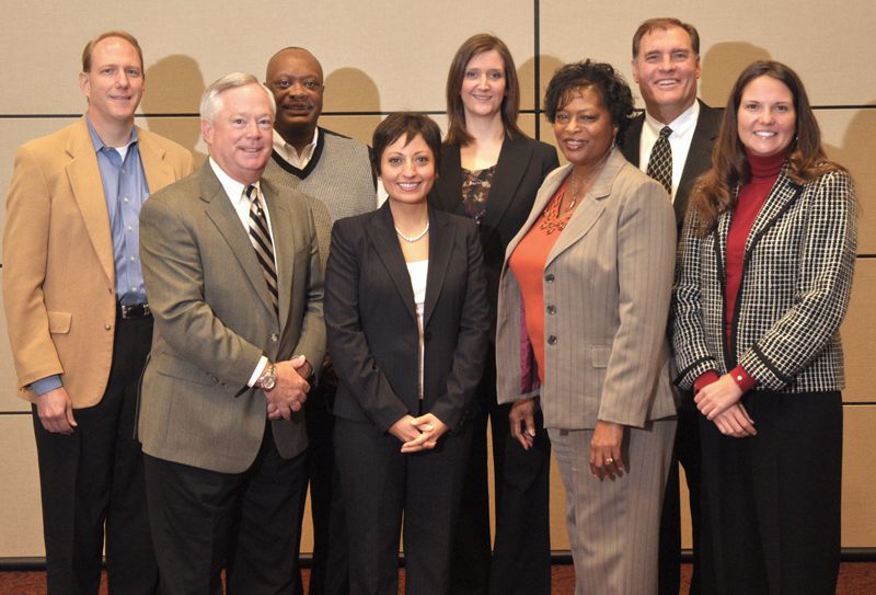 Team Nia Row 1: Ray Shingler, Adela Mendoza, Lillian Brock Flemming, Leesa Cooper; Row 2: Terrell Mills, T.E. Simmons, Rebecca Lambert, Jim Evers