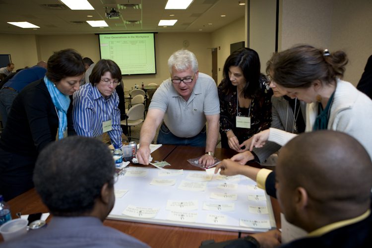 An in-class group exercise on generational diversity
