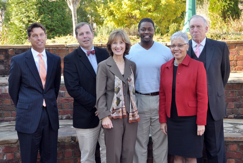 The Talented Tenth group members (L to R): Tim Bertscha, Spence Taylor, Sheila Breitweiser, Rich Winley, Donna Coleman, and John DeLoach (not pictured: Mike Shetterly and John Wheeler)