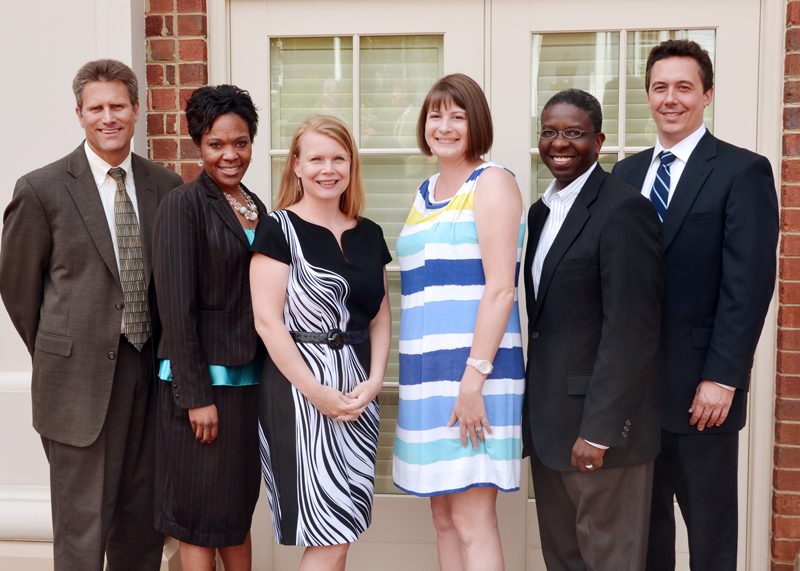 CORE: (l-r) Robbie Binnicker, Crystal Todd, Christy Bergman, Brooke Holloway, Ken Peterson and Calder Ehrmann