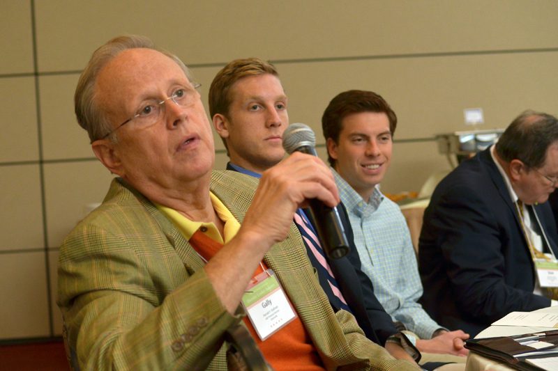 Gally Gallivan posing a question for CommonUnity