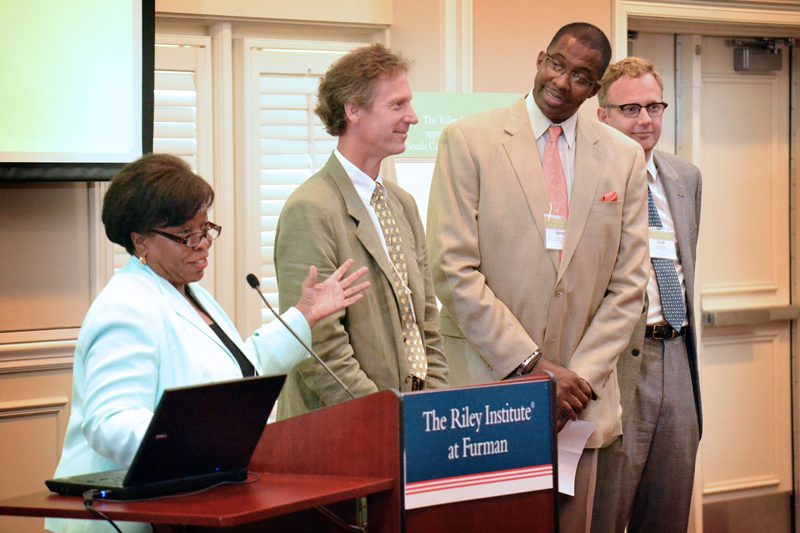 Dream Connectors: (l-r) Deborah McKetty, Chip Wiper, George Singleton and Jacob Ehrmann