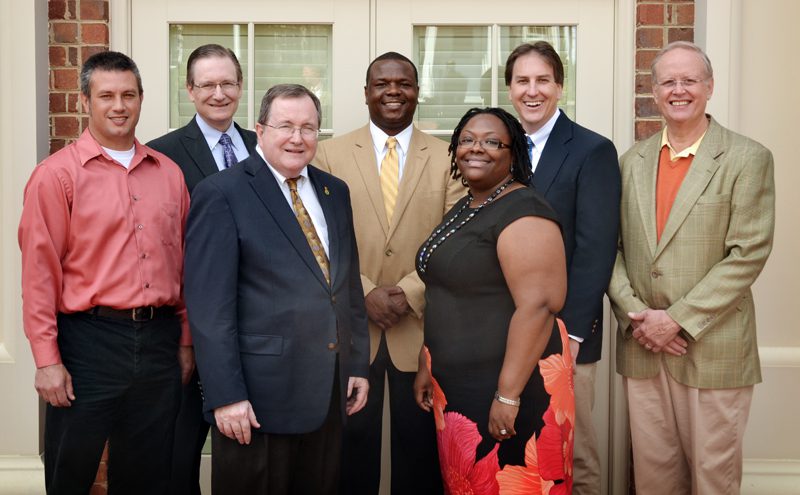 Poinsett People: (l-r) Cevin Bryant, Fred Miller, Stan Smith, Michael Allen, Jada Charley, Kelvin Standard, Gally Gallivan