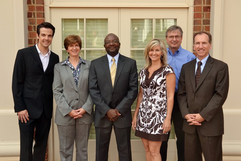 iUpstate: (l-r) Aaron von Frank, Edna Johnson, Daniel Sulton, Whitney Walters, Alfred Haas and Paul Johnson