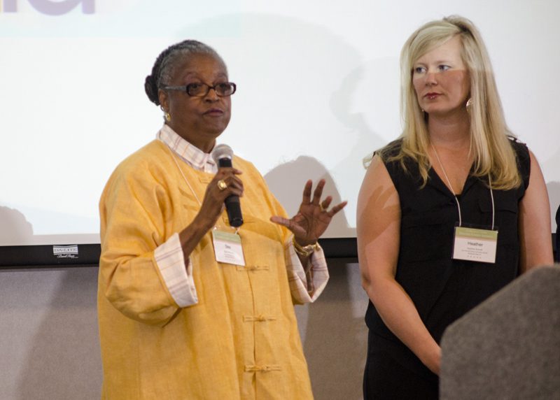 (l-r) Dee Crawford and Heather Brandt, Ask4HD