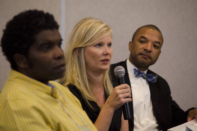 (l-r) Darion McCloud, Heather Brandt and Ken Walden