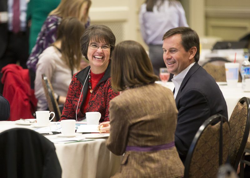 (l-r) Suzie Foley, Duncan Seaman and Debbie Nelson — The Dollar $cholars