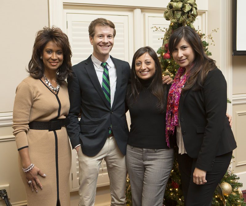 (l-r) Wendy Walden, Big Steps : Little Steps; Joshua Friesen, Tool Cultivators; Adela Mendoza, Upstate Class VIII; and Sara Monter-Buria
