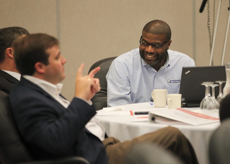 Boyd Brown, Stacy Stokes and Carlton King, CHAMPS (Columbians Highlighting Advancing Millennial Professional Symposium)