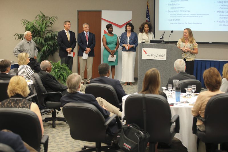 Natalie Zeigler and other members of One Hartsville.