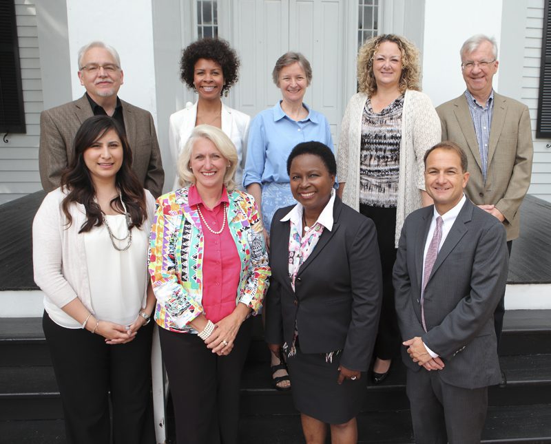 Front (l-r_: Sara Montero-Buria, Louise Connell, Yvonne Reeder, Jamie Moon; back (l-r): Daniel Wueste, Stinson Ferguson, Tandy Taylor, Lisa Mangione, Pierre Le Cleach (The Bike Hubbers)