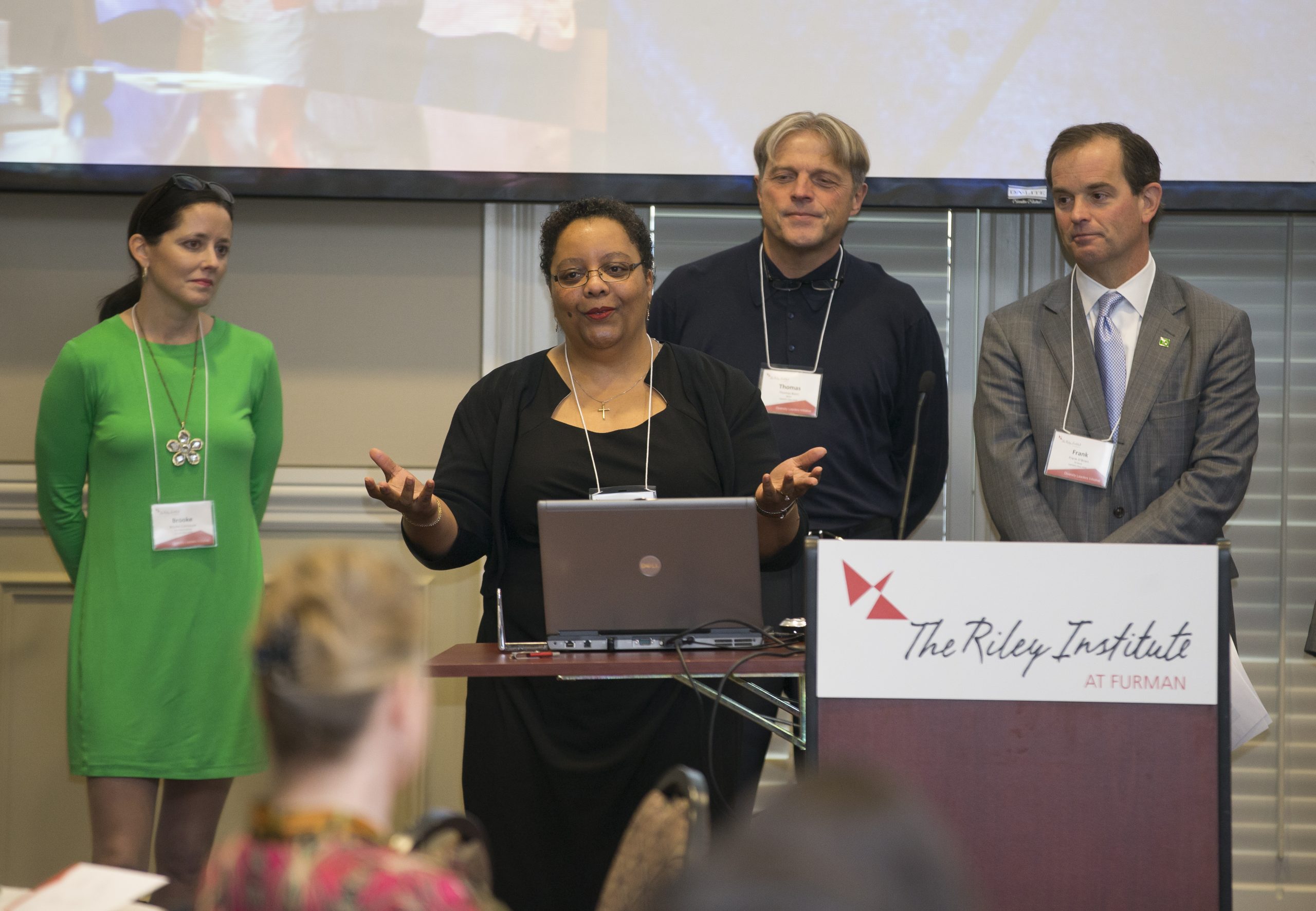 Team Fostering Greatness (l-r): Brooke Culclasure, Bobbie Rhodes, Thomas Bonn and Frank O'Brien