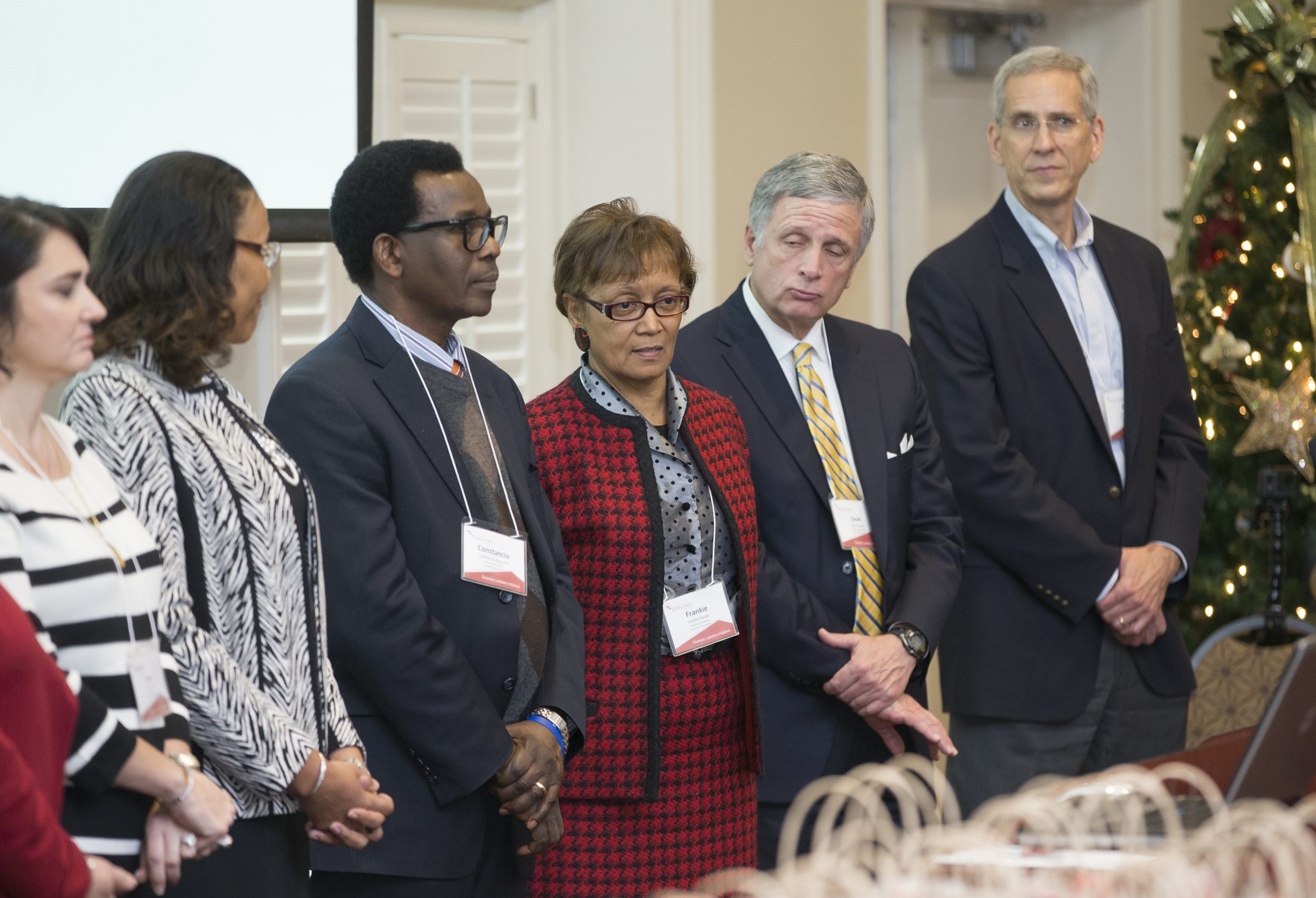 Team Melanges (l-r): Tracy Lamb, Beverly McAdams, Constancio Nakuma, Frankie Felder, Dean Woods, David Andrews