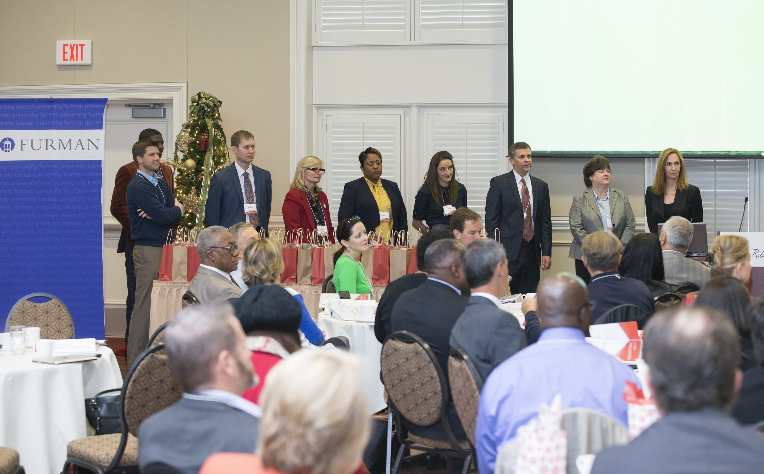 Team Pay It Forward (l-r): Matt Rollins, Darian Blue, Michael Hildebrand, Karen Burgess, Linda Butler, Erica McCleskey, Scot Baddley, Ame Sanders and Victoria Kirby