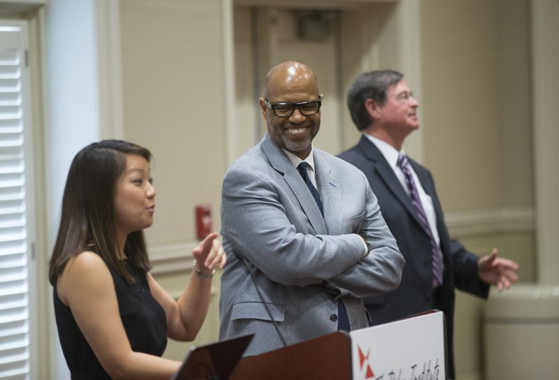 Megan Dodgens, Juan Johnson and Don Gordon