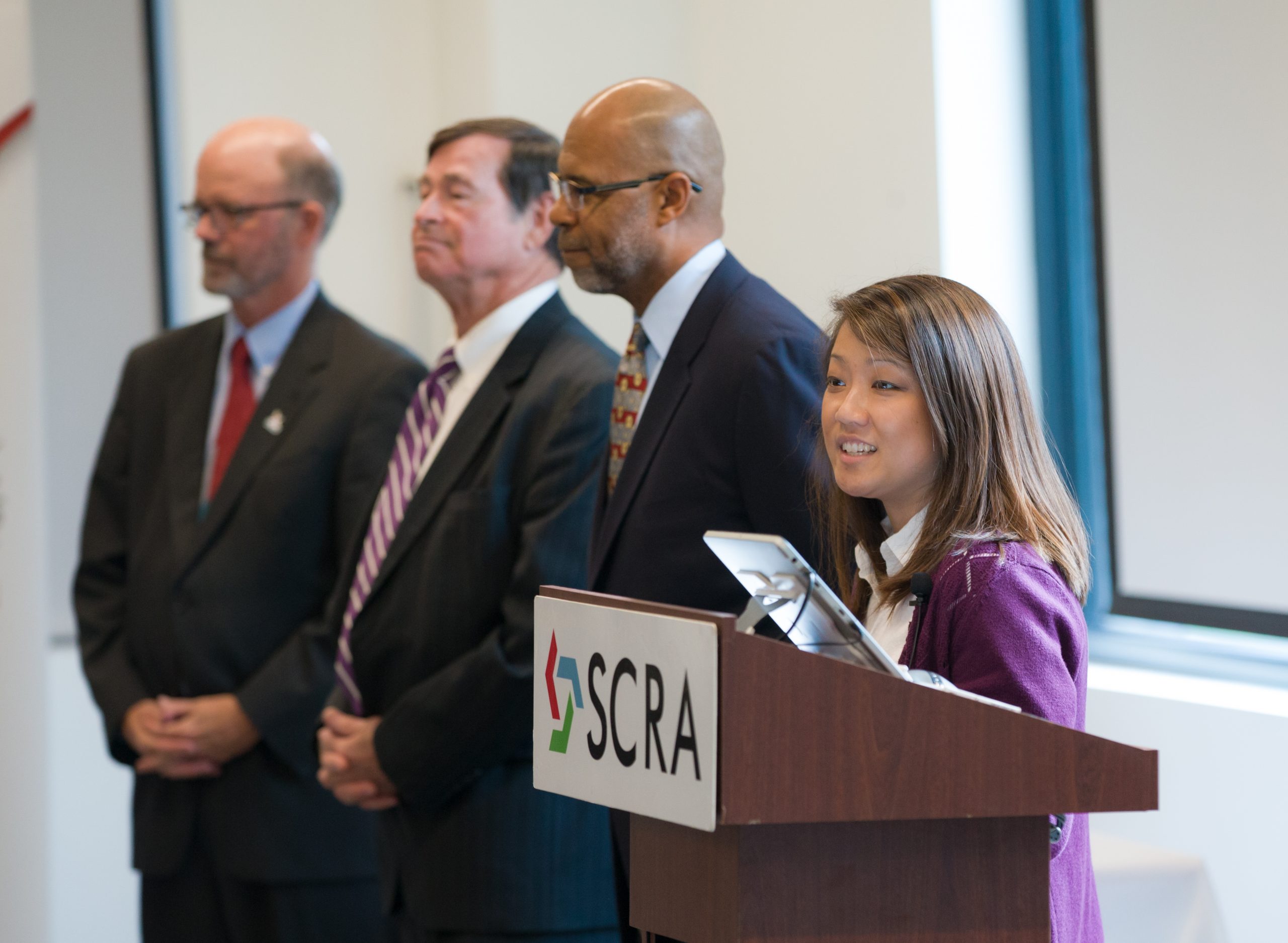 (l-r) Benny Walker, Don Gordon, Juan Johnson and Megan Dodgens