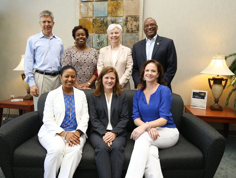 YLO: Youth + Law + Order: Row 1 (l-r) Teresa Wilson, Carmen Thomas, Kelly Callahan; Row 2 (l-r) David Dubberly, Therese Griffin, Beth Phibbs, Jack Douglas