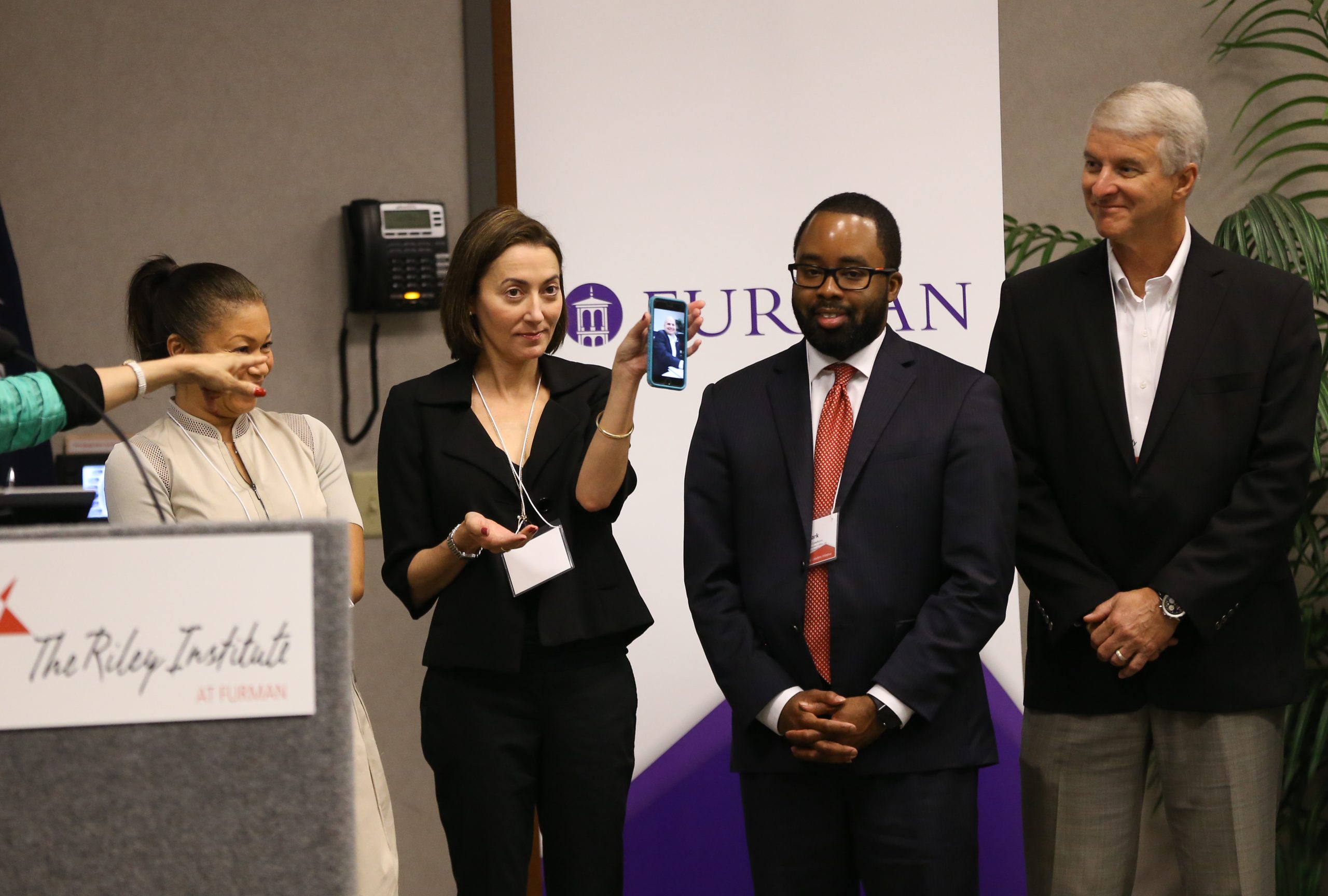 (l-r) Pam Baker, Tara Nauful, Mark McLawhorn and Randy Senn, Flashes of Hope - Midlands
