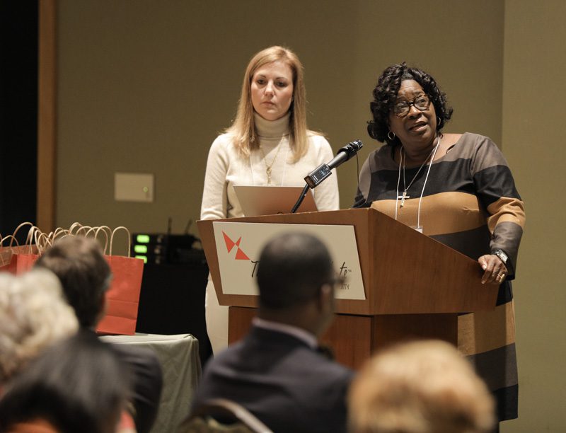 Team Hot Spot: Jeannine Smalls speaking