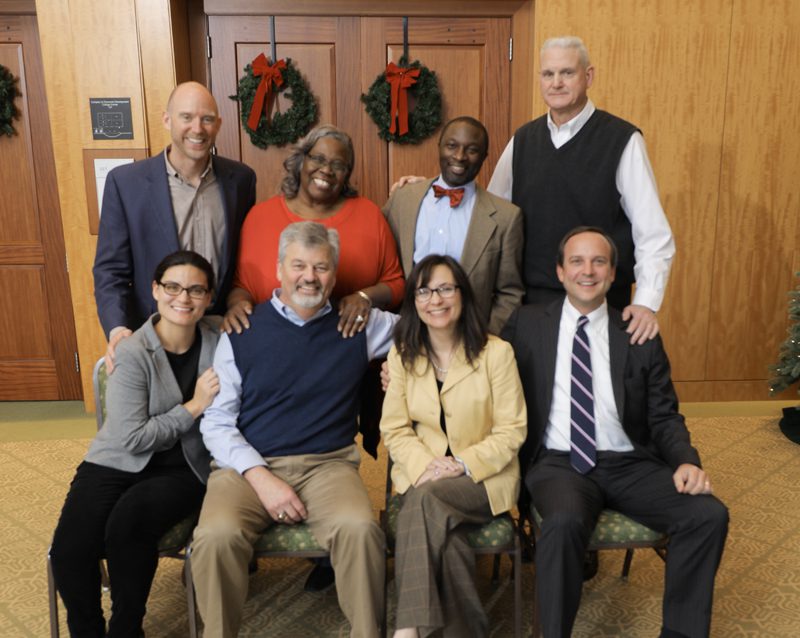 Explorers: Row 1 (l-r): Mica Dolan, Rick Maxey, Edie Blakeslee, Jeff Tibbals Row 2 (l-r): Patrick Bryant, Jackie Heyward, Craig Ascue, Reggie Gosnell Not pictured: Marjory Wentworth