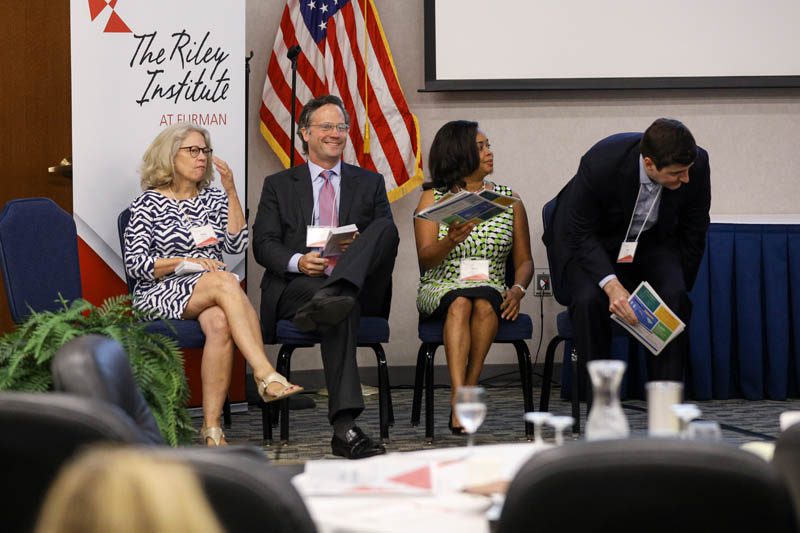 The Gap Busters: (l-r) Susan Heath, Steve Mitchell, Karla Hawkins and Jeff Schilz