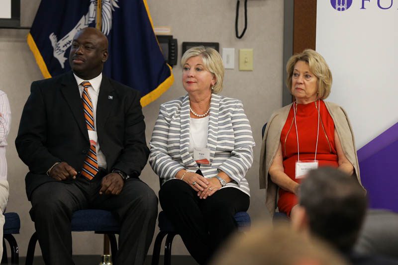 Behind the Headlines: Building a Community of Trust: (l-r) Greg Davis, Angela Bain and Sarah Lynn Hayes