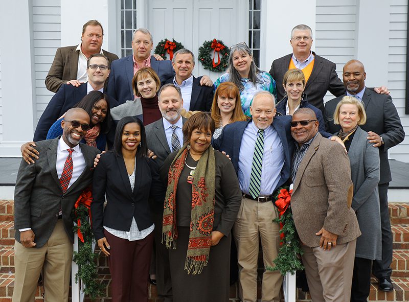 PW Chops: Row 1 (l-r): Scott Porter, Ricaye Harris, Yvonne Duckett, Lee Tennent, Rich Hagins; Row 2 (l-r): Altheia Richardson, Tom Evelyn, Carol Samofal, Connie Gray; Row 3 (l-r): Matt Bitner, Kirsten Small, Tracie Frese, Marcus Davenport; Row 4 (l-r): Rick Roberts, Walt Gregory, Jim Dant, Amy Mundt, Burke Royster