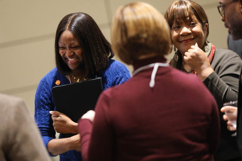 Team members of PW Chop (l-r) Altheia Richardson, Yvonne Duckett, Kirsten Small