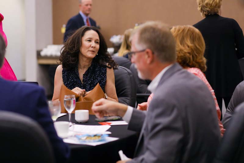 (l-r) Debbie Elmore, Lila Anna Sauls and Jim Shank, Team Tapestry
