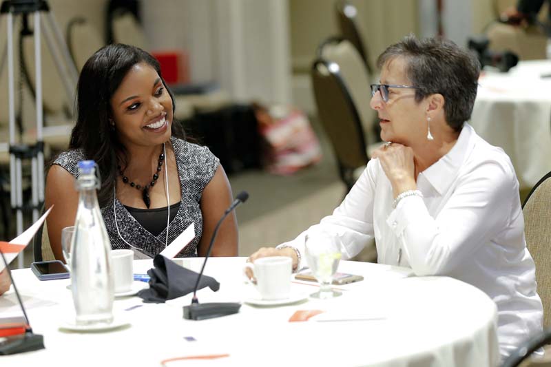 (l-r) Miranda Asson and Ellen Stevenson, H.E.A.L.