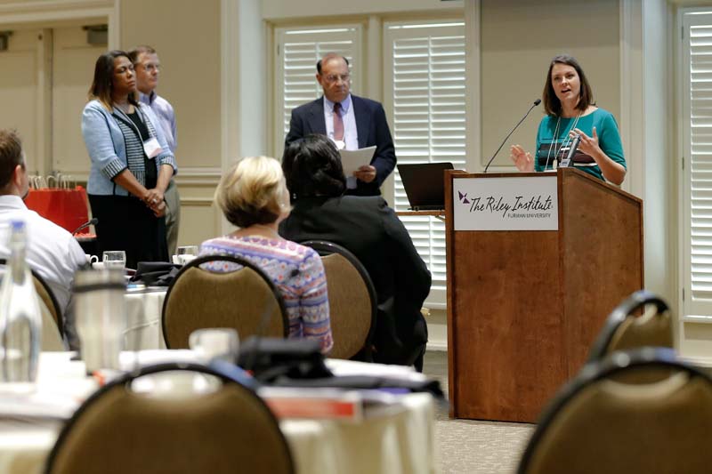 Gina Blohm speaking, DLI Carry On Crew