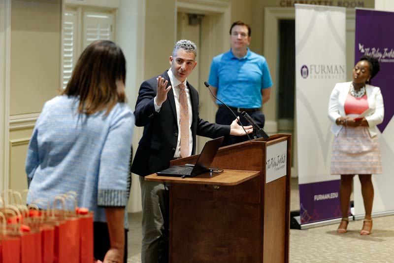 Chris Scalzo speaking, DLI Carry On Crew