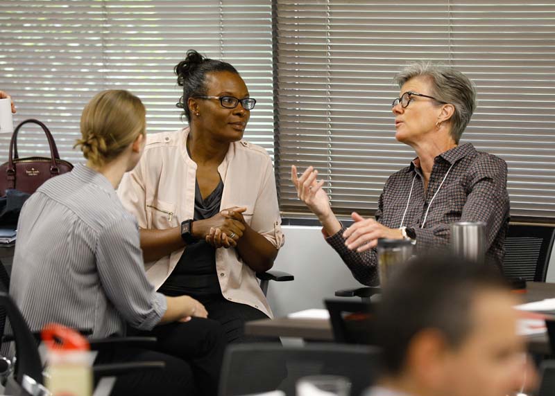 (l-r) Stephanie Wildrick, Mary Sumter and Betty Best, Project Power Play