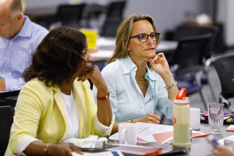 (l-r) Tiffany Richardson and Beatrice King, One Fairfield