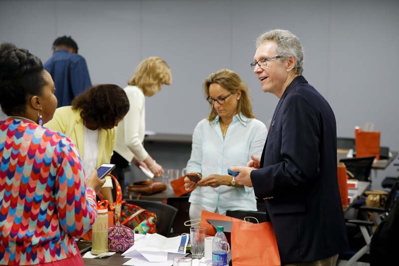 (l-r) Ferlecia Cuthbertson, Tiffany Richardson, Beatrice King and Frank Knapp, One Fairfield