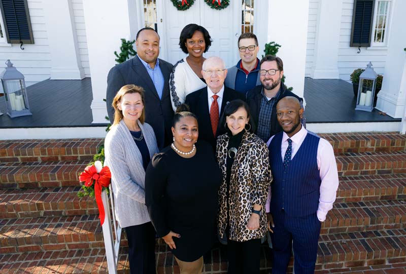 Reclaimed team members: Row 1 (l-r): Andrea Cooper, Roxanne James, Allison Mertens, Chris Briddell; Row 2 (l-r): Gary Clary, Kevin Estep; Row 3 (-r): Jermaine Taylor, Jan Collins, Greg Dover