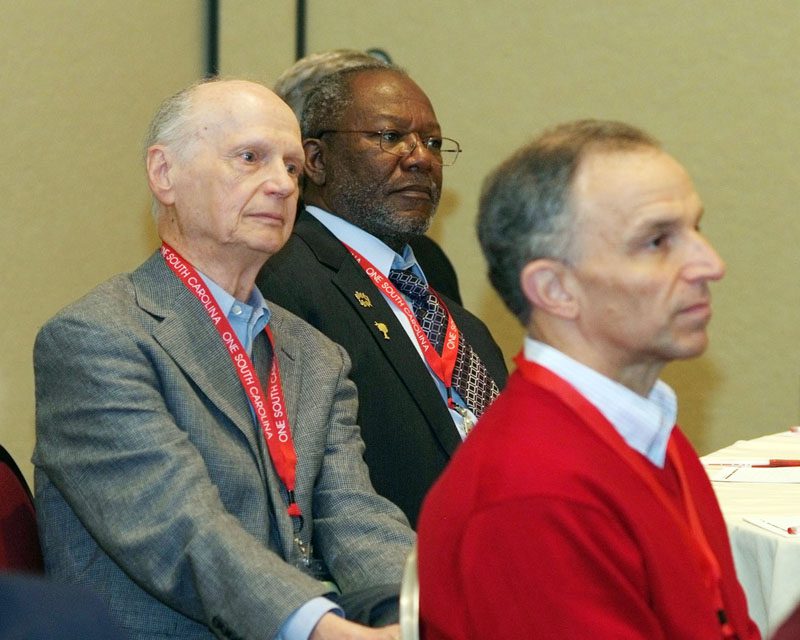 Secretary Riley, Fred Washington and Bob Wilson