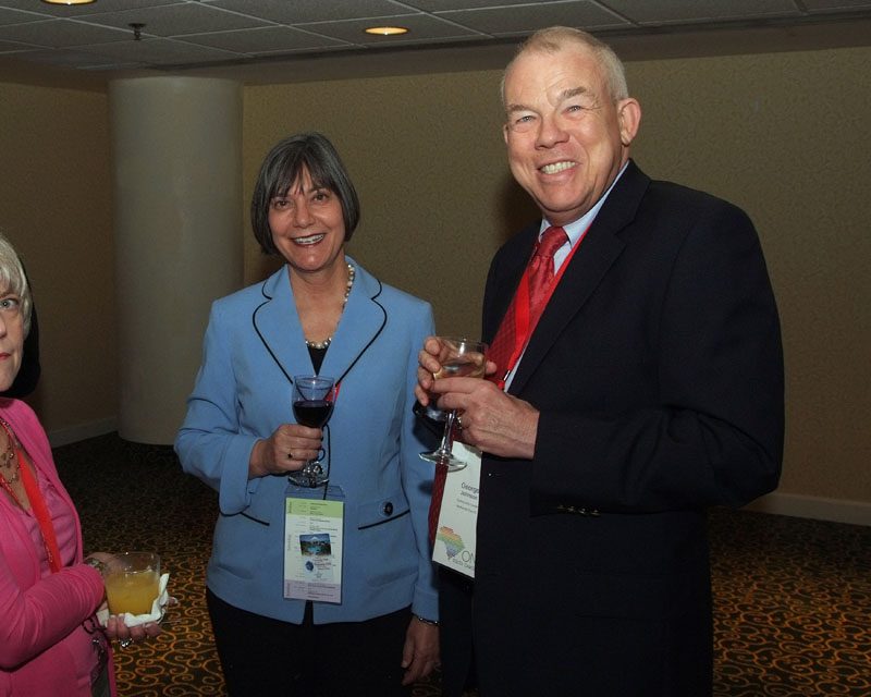 George Johnson and guest