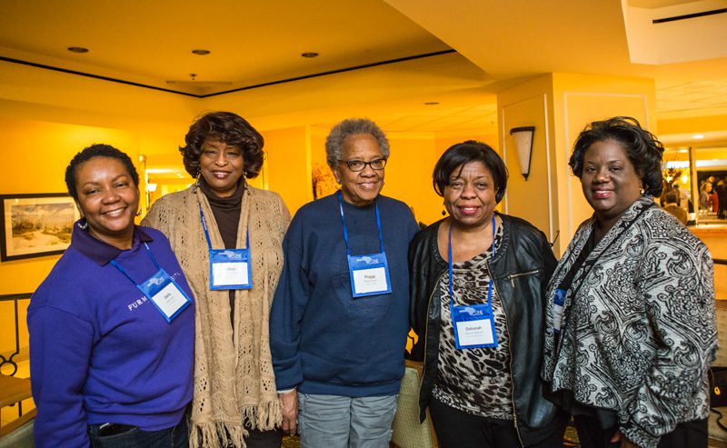 (l-r) Idella Glenn, Lillian Fleming, Peggy Baxter, Deborah McKetty and Chandra Dillard