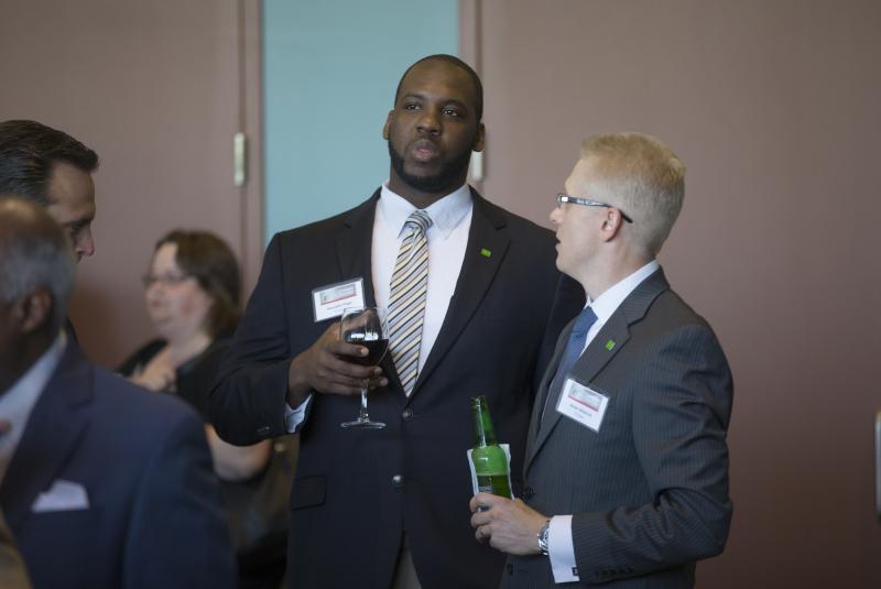 (l-r) Kenneth Page and Brian Wildrick