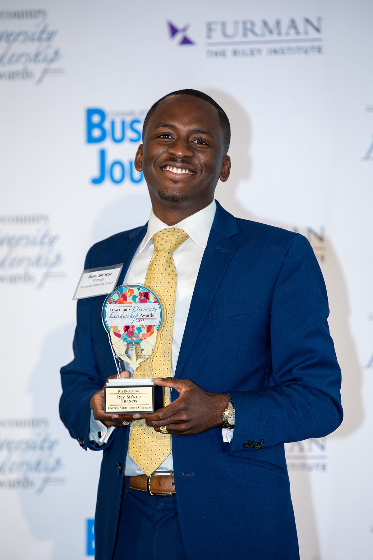 Rev. Sh’Kur Francis, senior pastor, United Methodist Church (Young Professional/Rising Star)