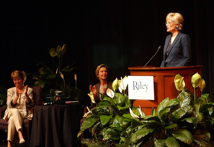 Susan Shi, Deedee Corradini, Lesley Stahl